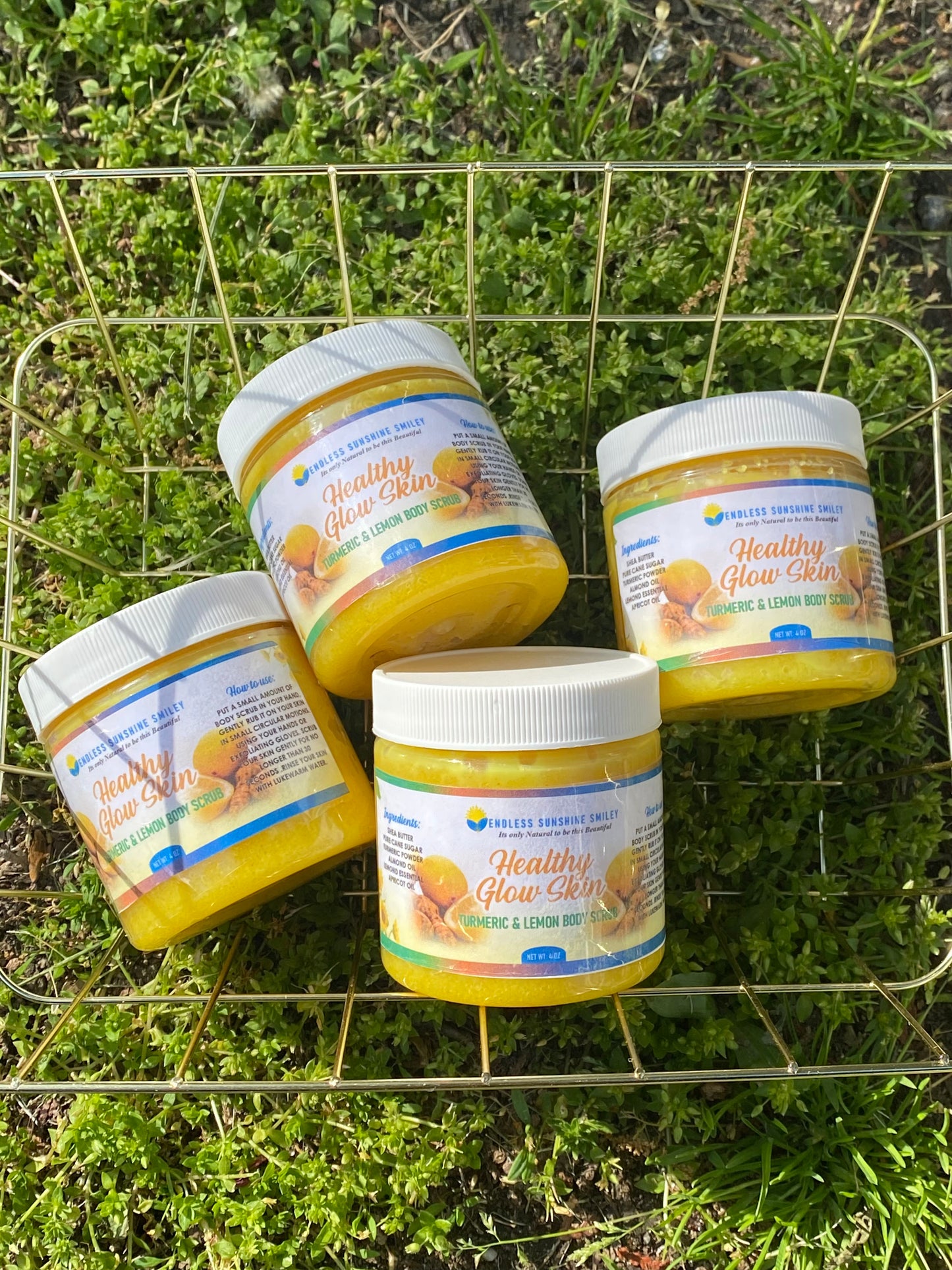 Turmeric Body Scrub – “It’s Only Natural to Be This Beautiful”
