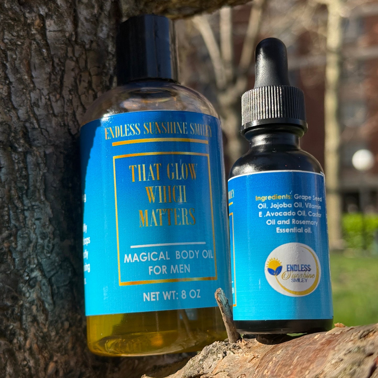 Magical Body Oil for Men – Smooth, Strong, & Scented