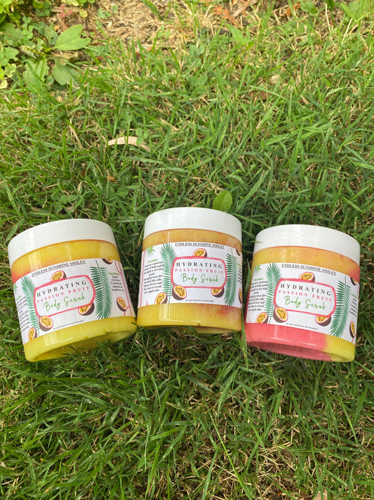 Passion fruit sugar scrub