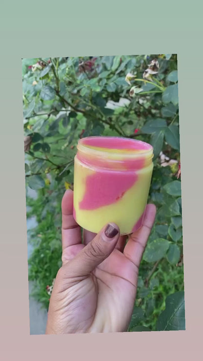 Passion fruit sugar scrub